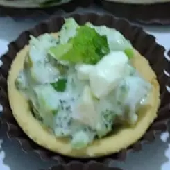 Tortinha de Brócolis & Cream Cheese